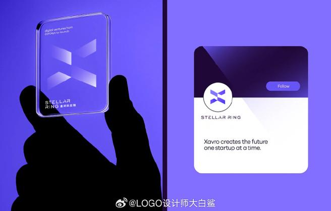 置顶#logo设计#科技公司 logo 设计:stellar&darr; 图形释义解读 &darr;星驰